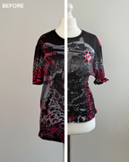 Brazil Printed Shirred Jersey