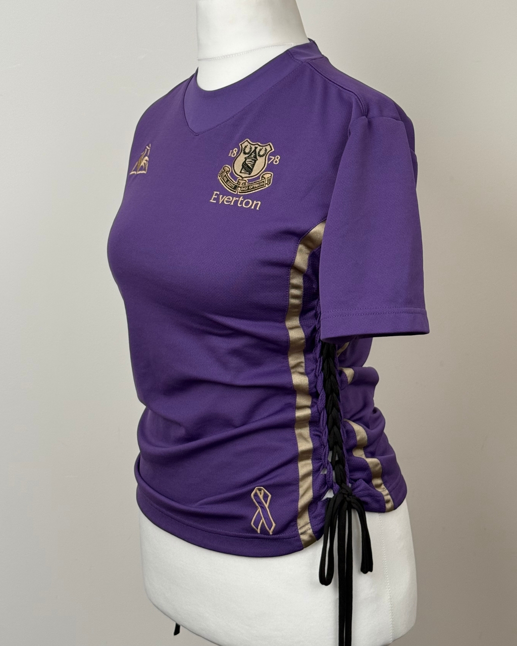 Purple Laddered Laced Jersey