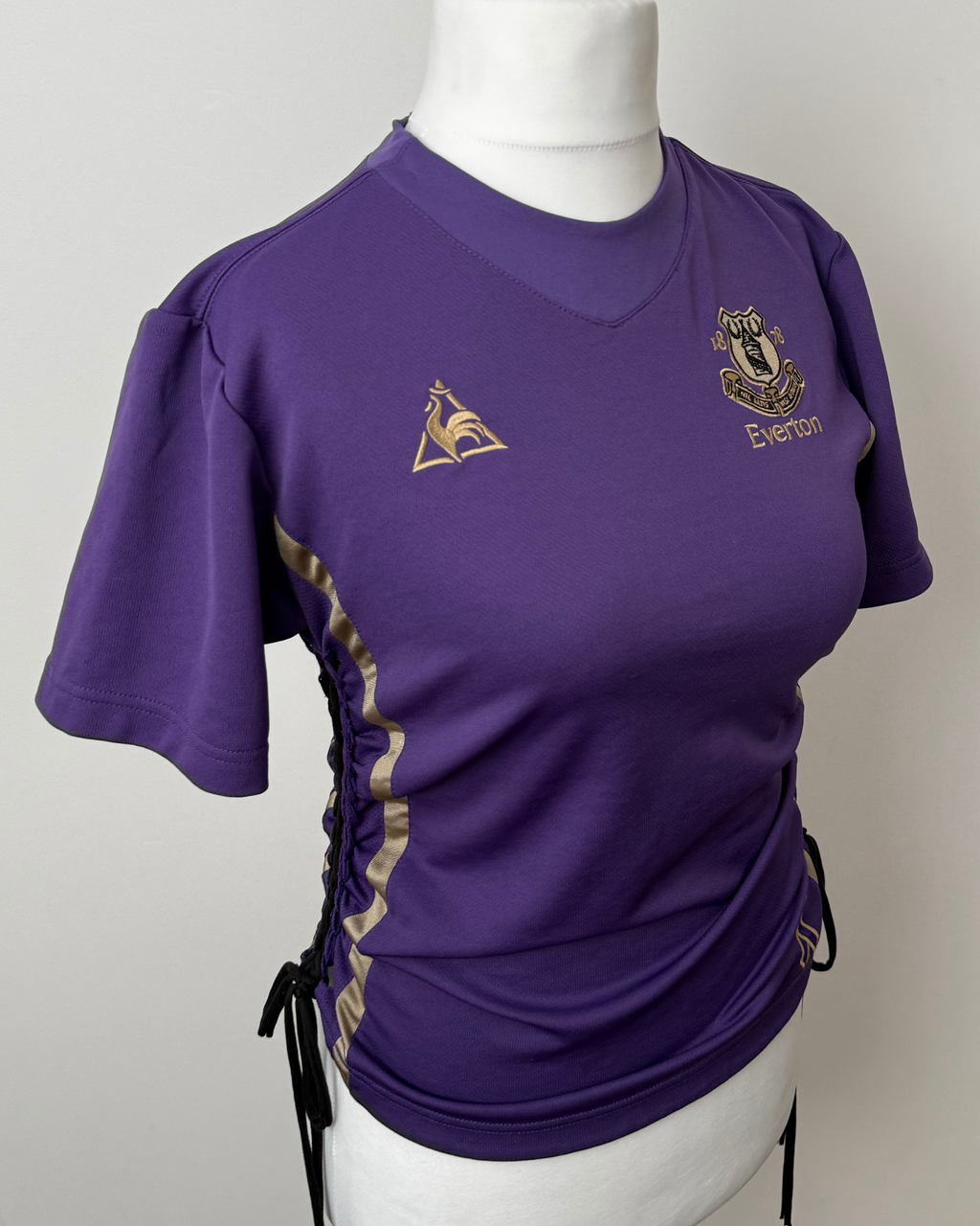 Purple Laddered Laced Jersey