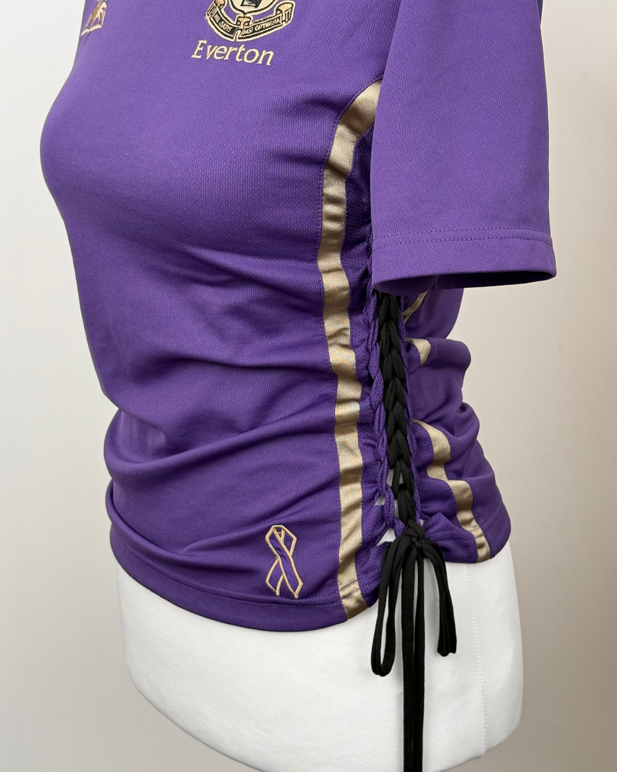 Purple Laddered Laced Jersey