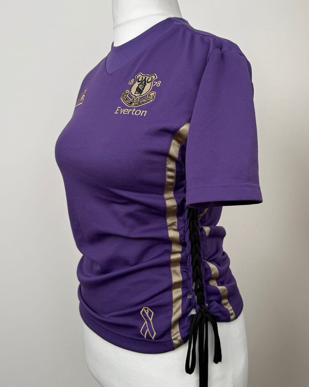 Purple Laddered Laced Jersey