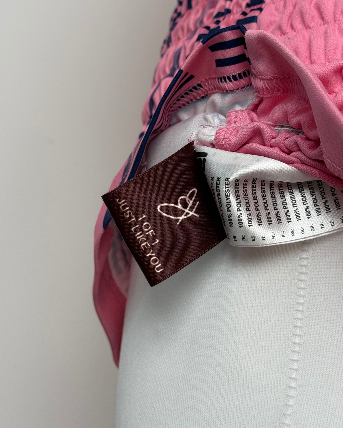 Shirred Pink Jersey