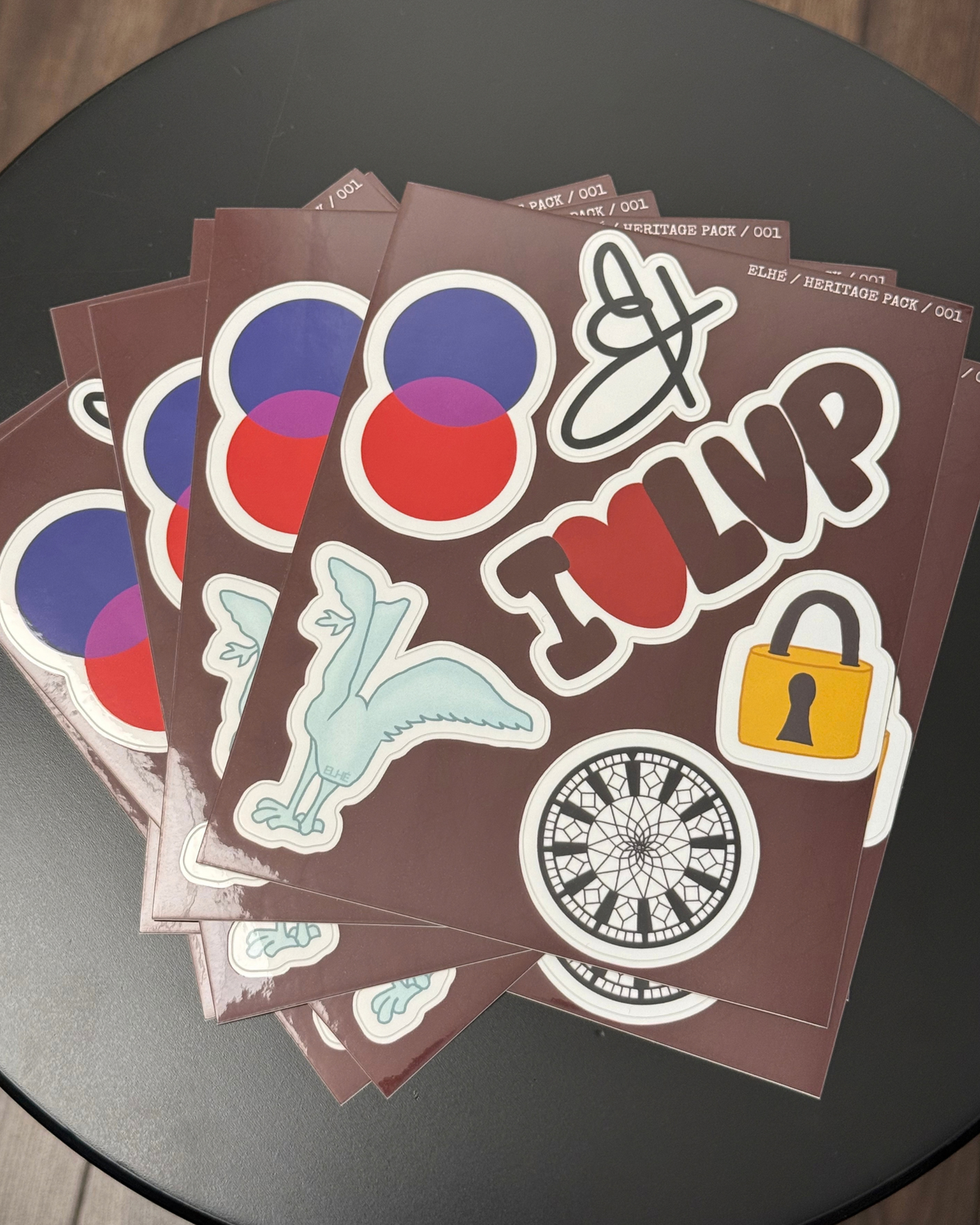 Stickers Heritage Pack 001